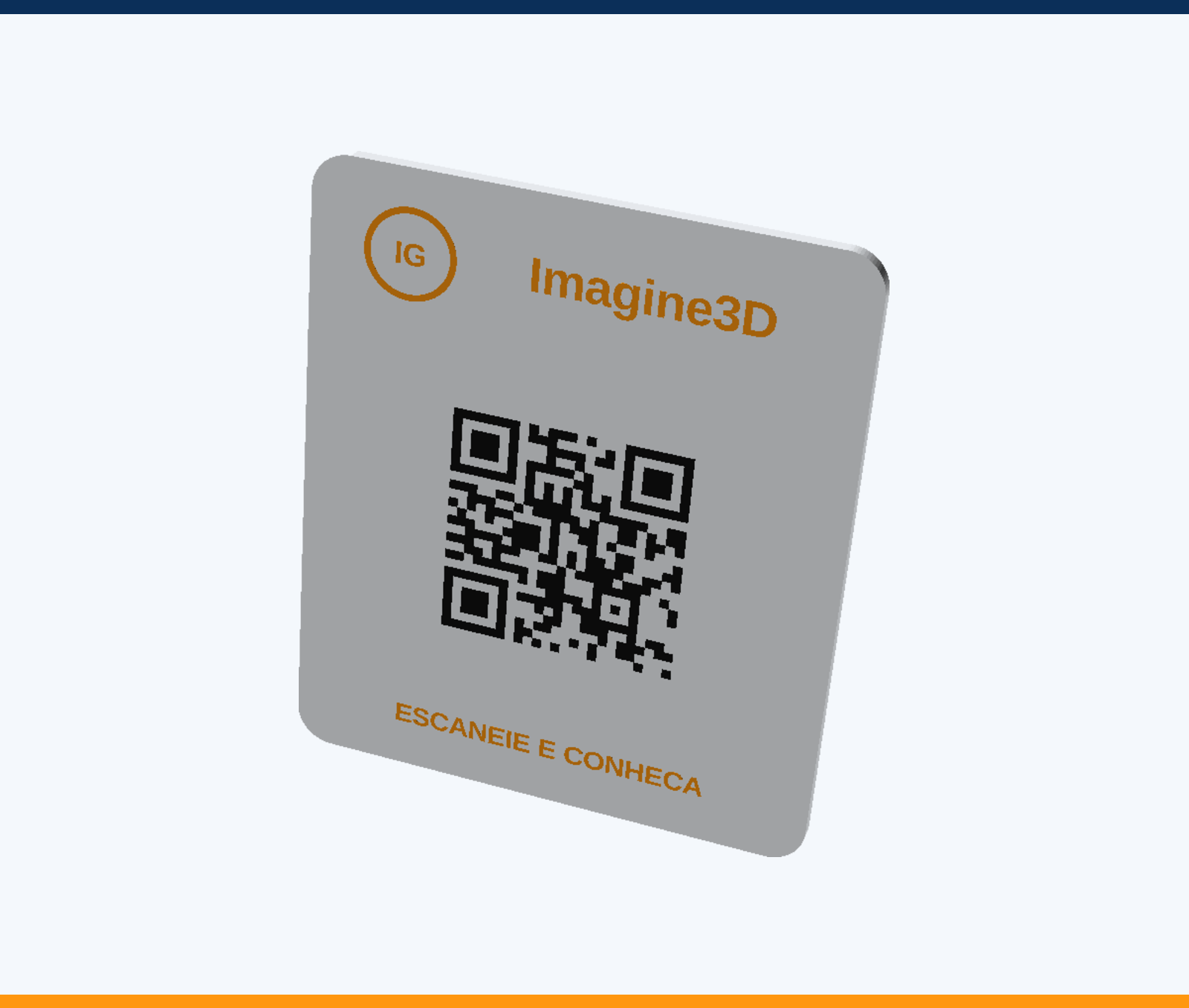 Display QR de balcao personalizado
